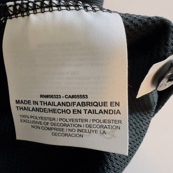 Nike Golf Dri Fit XXL Black Polo ATLAS Embroidery logo Swoosh NWT - Picture 13 of 13